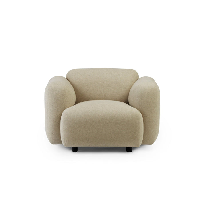 Swell Armchair - Normann Copenhagen Lounge Chairs - Main Line Flax - MLF20 - HORNE