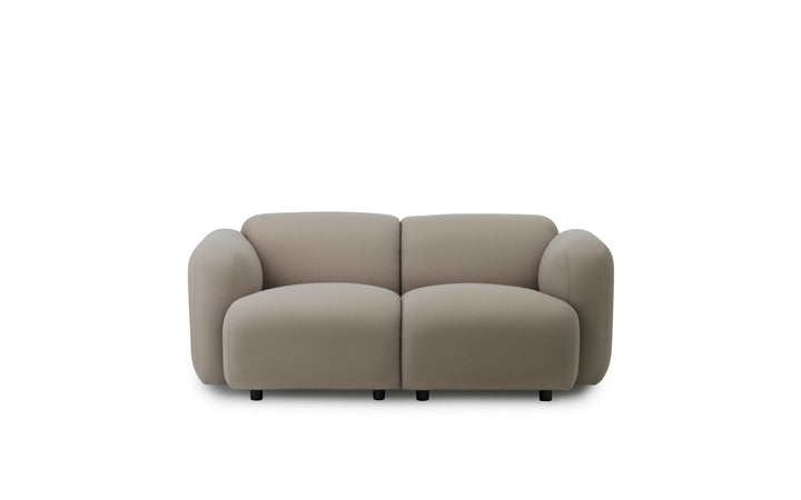 Swell Sofa 2-Seater - Normann Copenhagen Modular Sofas - Aquarius Ceres - JA409 - HORNE