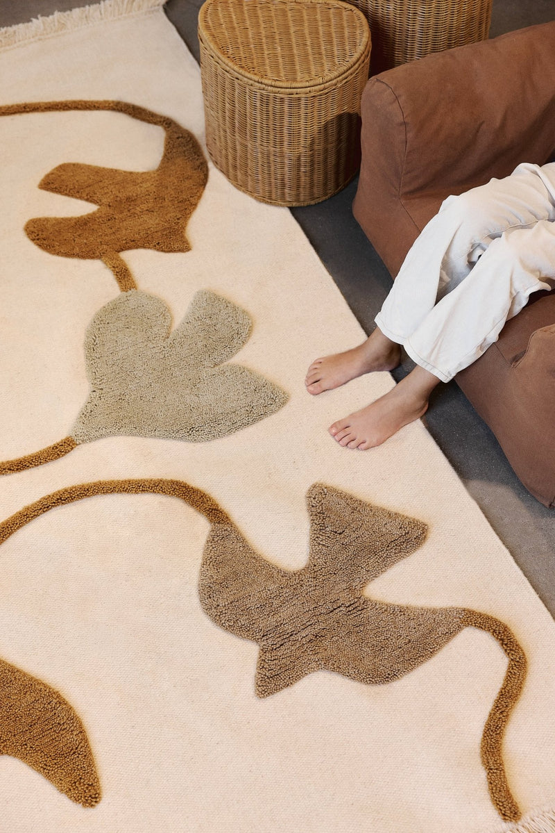 Swif Bird Wool Rug - Ferm Living Rugs - HORNE