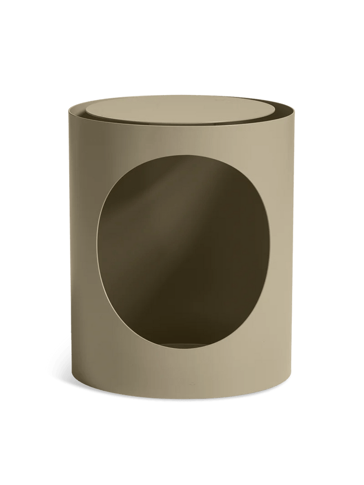 Tabl Side Table - Woud - Tables - Grey Beige - HORNE