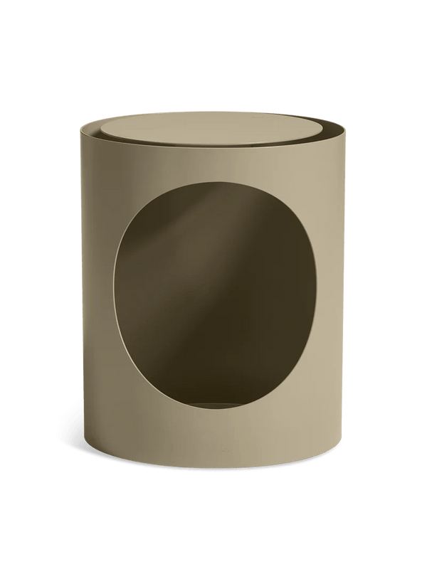 Tabl Side Table - Woud - Tables - Grey Beige - HORNE