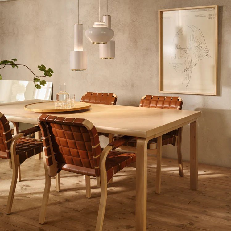 Table 83 by Alvar Aalto - Artek Tables + Desks - White Laminate Top - HORNE