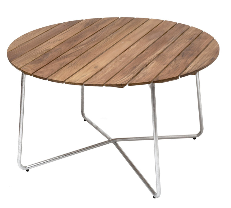 Table 9A 120 - Grythyttan Stålmöbler - Tables - Untreated Teak - HORNE