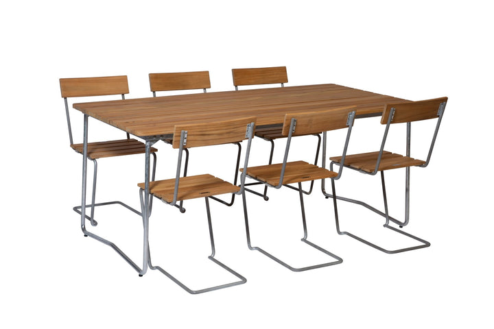 Table B31 170 - Grythyttan Stålmöbler - Tables - Untreated Teak - HORNE