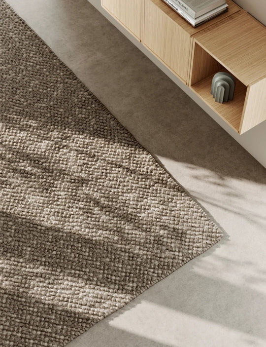 Tact Rug - 170 X 240 - Woud Rugs - Brown - HORNE