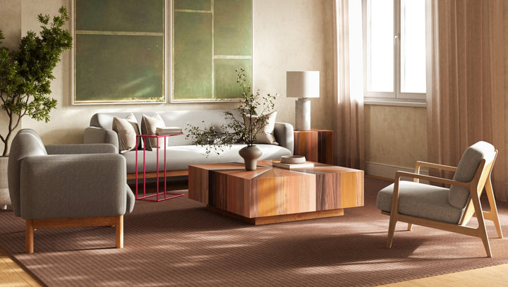 Tanu Enamel C - Table - Urbia Table + Task - Yellow Ochre - HORNE