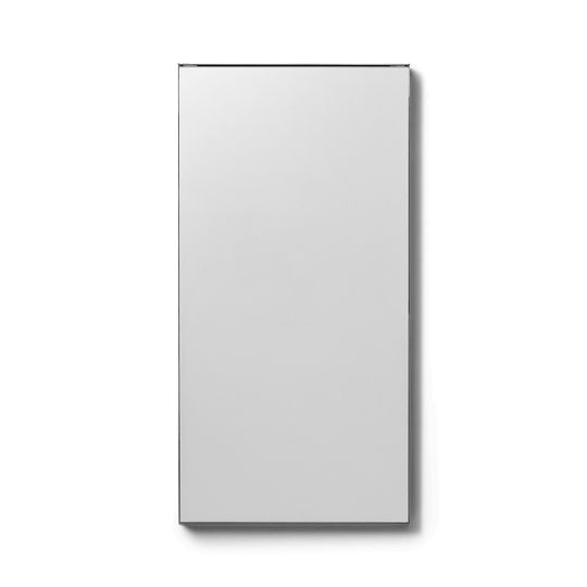 Taper Mirror 40 x 80 - Form + Refine Mirrors - Stainless Steel Brushed - HORNE