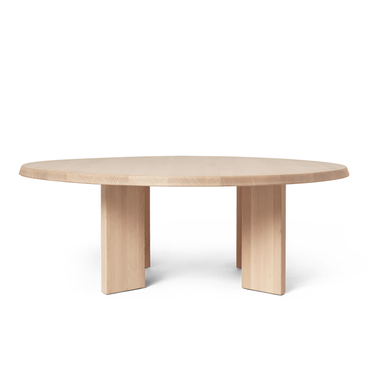Tarn Coffee Table - Ferm Living - Tables + Desks - White Oiled Beech - HORNE