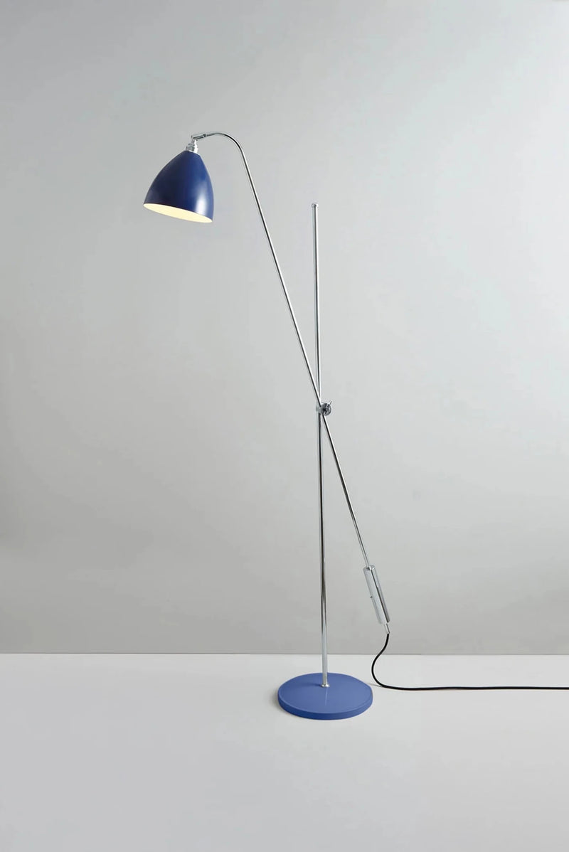 Task Overreach Floor Light - Original BTC Floor Lamps - Blue - HORNE