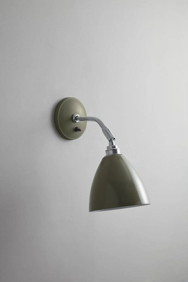Task Short Wall Sconce - Original BTC Wall Sconces - Olive Green - HORNE