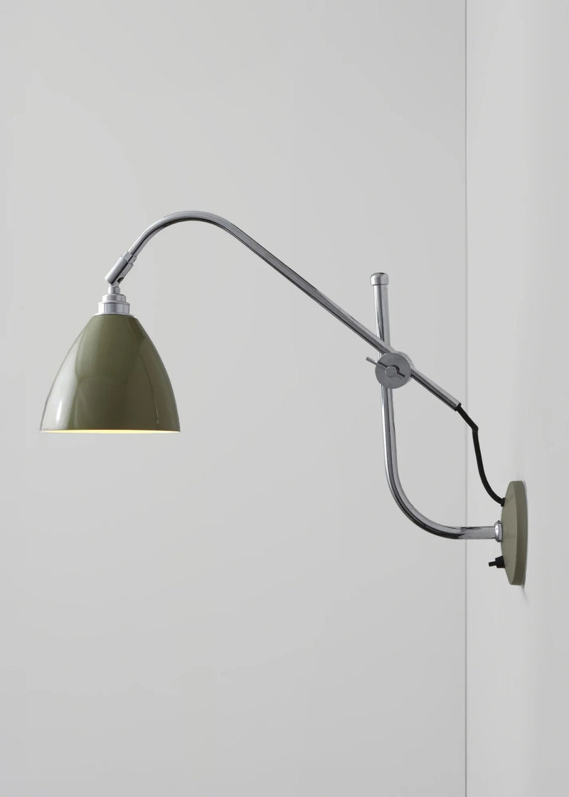 Task Wall Light - Olive Green - Original BTC Wall Sconces - HORNE