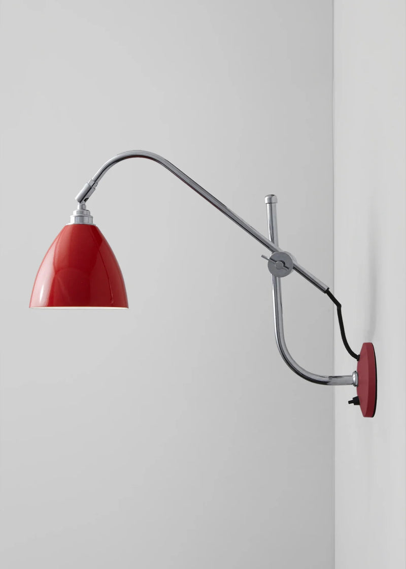 Task Wall Light - Red - Original BTC Wall Sconces - HORNE