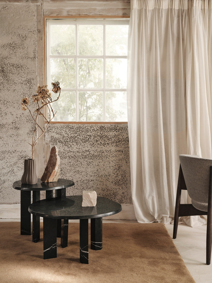 Taula Side Table - Ferm Living Tables + Desks - Black - HORNE