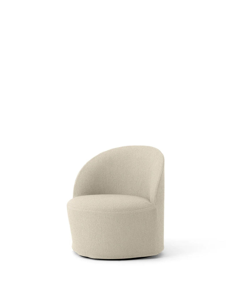 Tearoom Lounge Chair w. Swivel w. Loose Cover - Audo Copenhagen Chairs - Logan Jasmine - HORNE
