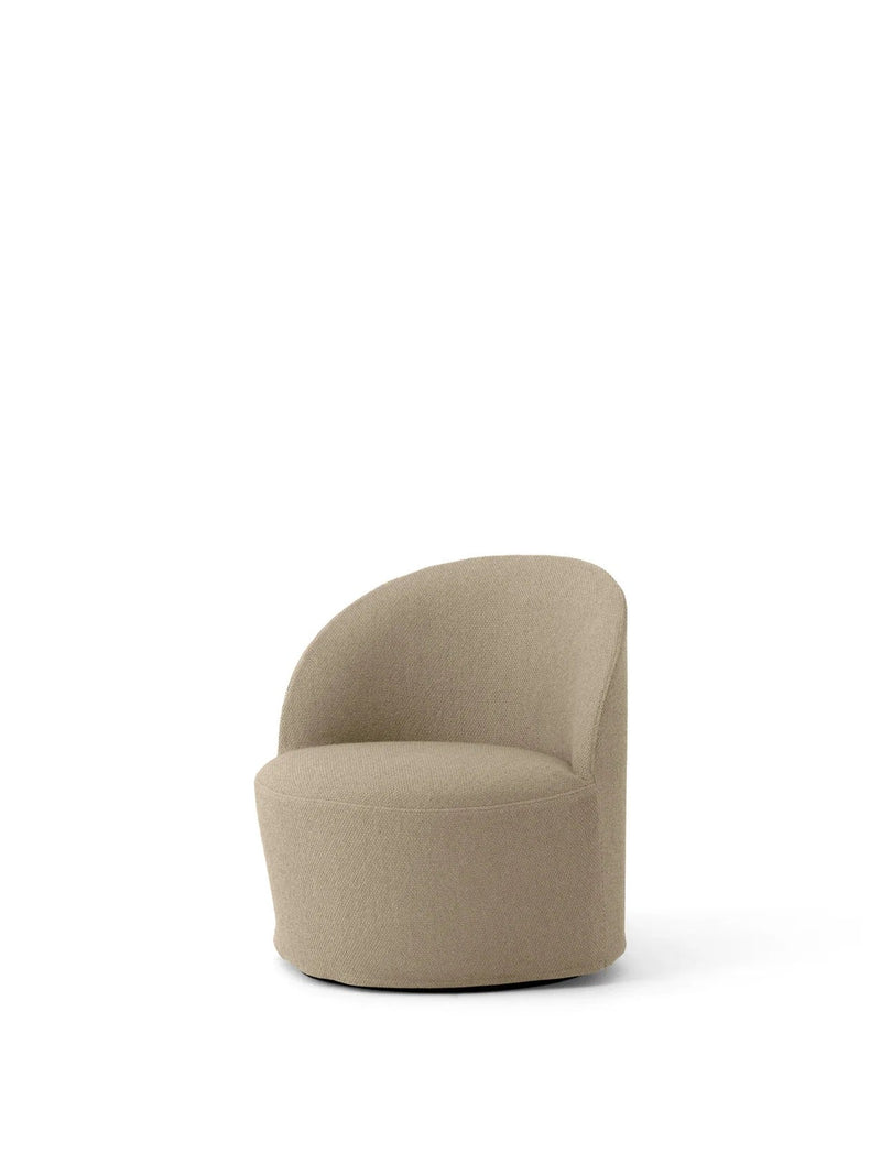 Tearoom Lounge Chair w. Swivel w. Loose Cover - Audo Copenhagen Chairs - Logan Jasmine - HORNE