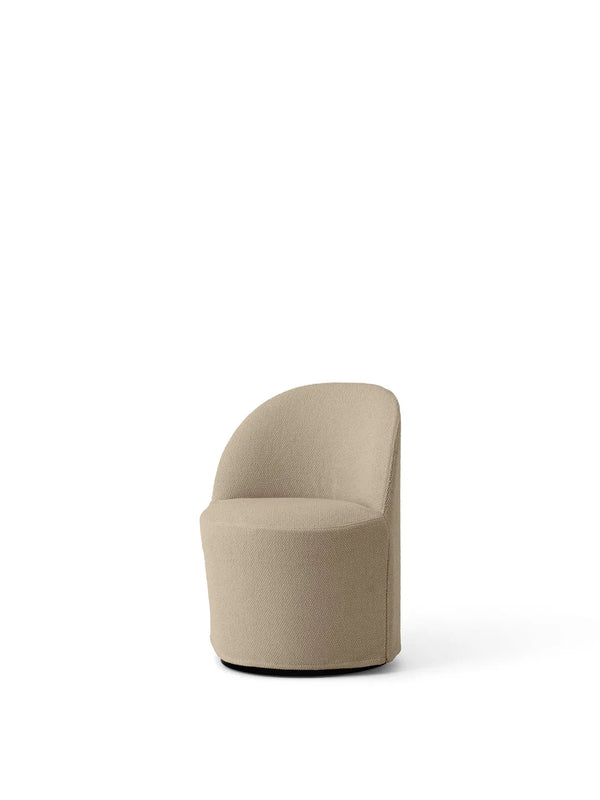 Tearoom Swivel Chair w. Loose Cover - Audo Copenhagen Chairs - Logan Sand - HORNE