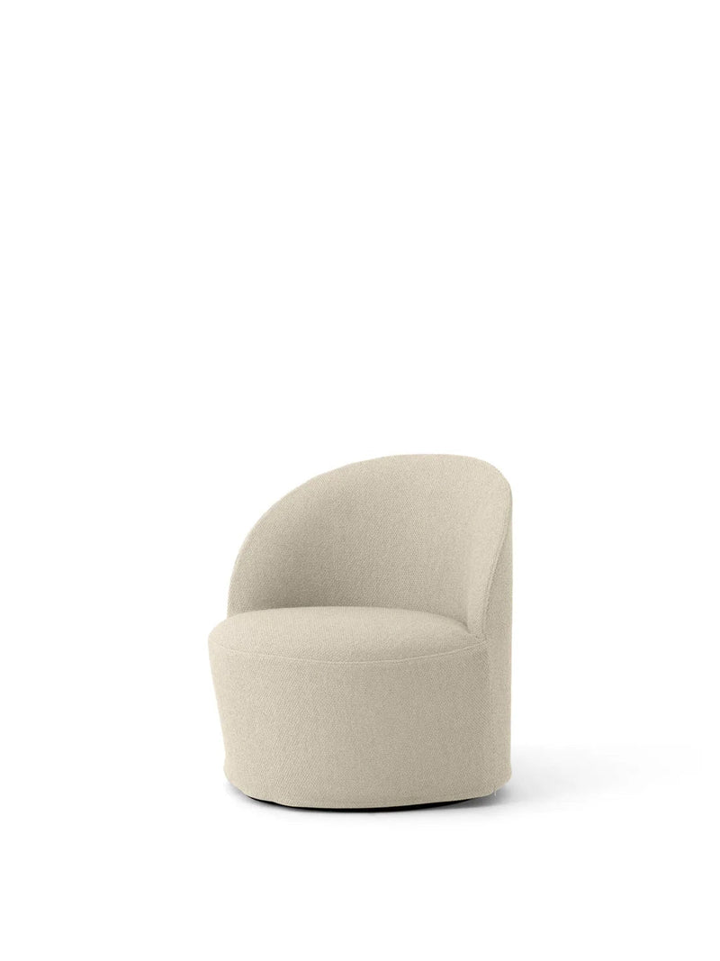 Tearoom Swivel Lounge Chair w. Loose Cover - Audo Copenhagen Chairs - Logan Jasmine - HORNE