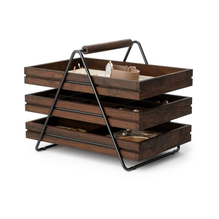 Terrace 3-Tier Jewelry Tray - Umbra Storage + Organization - HORNE