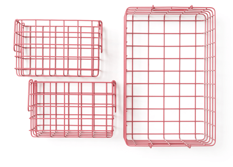 The Baskets - Mustard Made US Storage + Organization - Chalk - HORNE