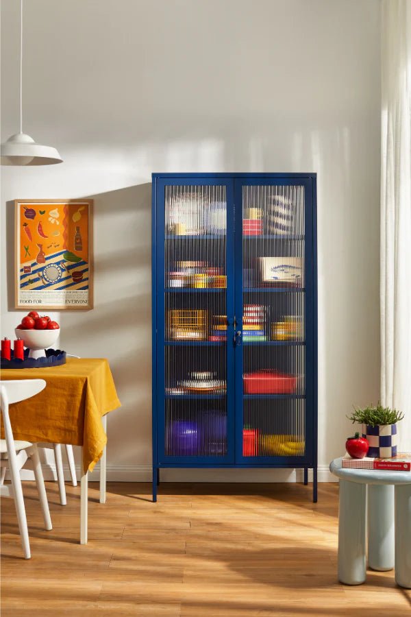 The Collector Cabinet - Mustard Made US Storage + Organization - Blush - HORNE