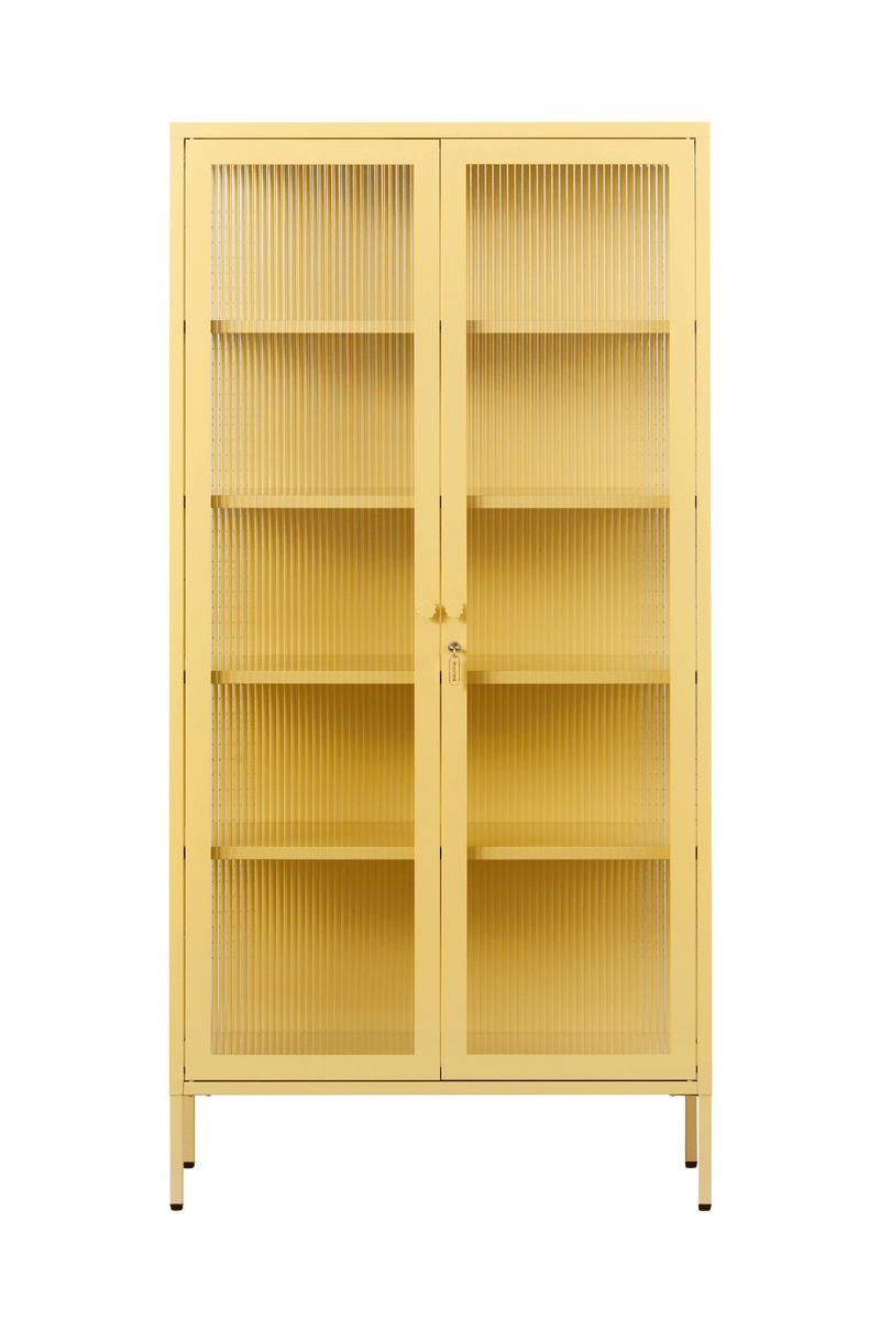 The Collector Cabinet - Mustard Made US Storage + Organization - Chalk - HORNE