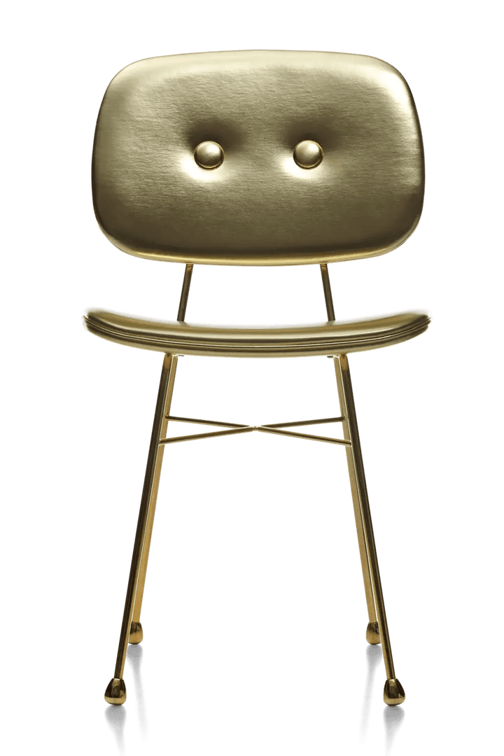 The Golden Chair - Moooi Chairs - CAT I - Abbracci Taupe - Golden - HORNE