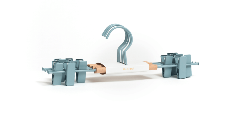 The Hangers - Mustard Made US Storage + Organization - Adult Top Hanger - Chalk - HORNE