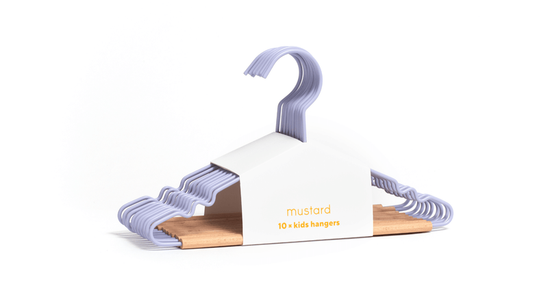 The Hangers - Mustard Made US Storage + Organization - Adult Top Hanger - Chalk - HORNE