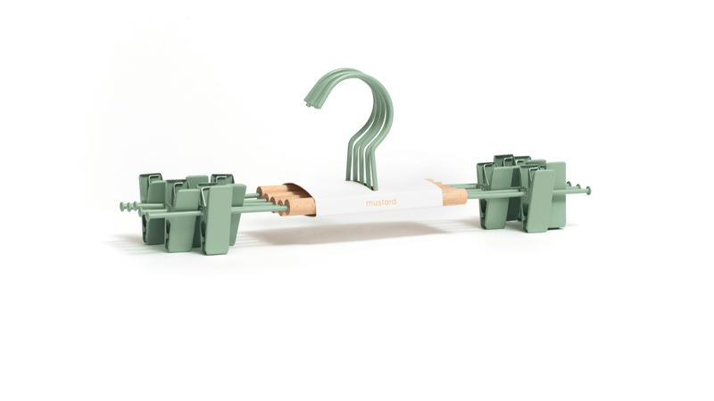 The Hangers - Mustard Made US Storage + Organization - Adult Top Hanger - Chalk - HORNE