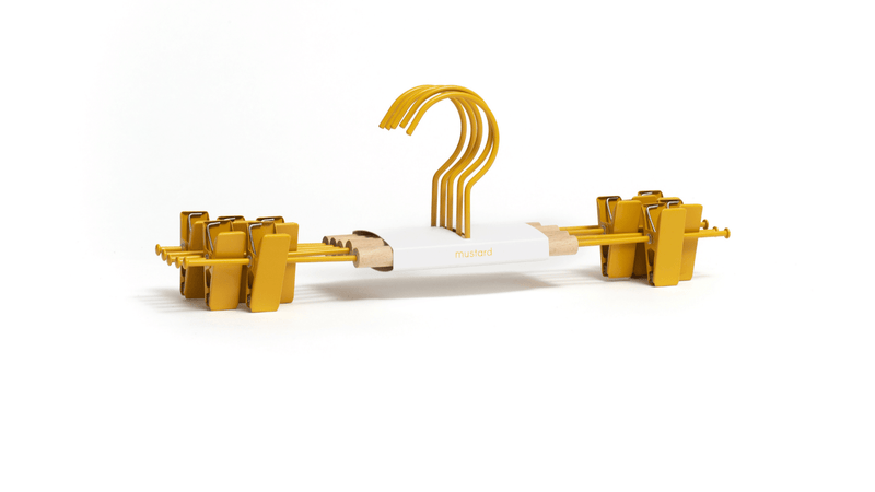The Hangers - Mustard Made US Storage + Organization - Adult Top Hanger - Chalk - HORNE