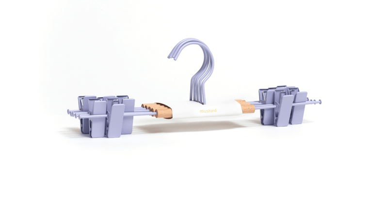 The Hangers - Mustard Made US Storage + Organization - Adult Top Hanger - Chalk - HORNE