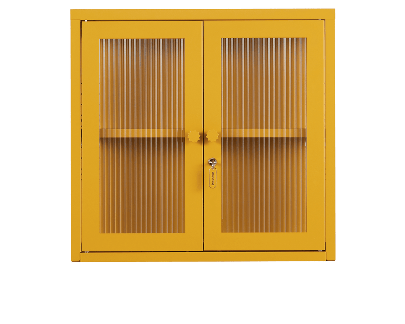 The Kit Cabinet - Mustard Made US Storage + Organization - Chalk - HORNE