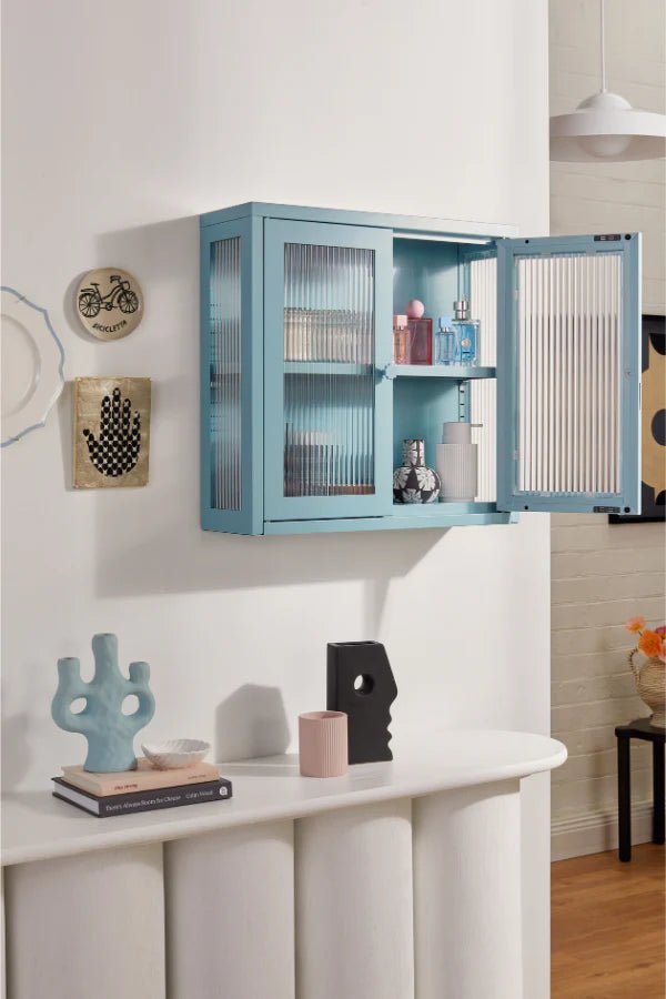 The Kit Cabinet - Mustard Made US Storage + Organization - Blush - HORNE