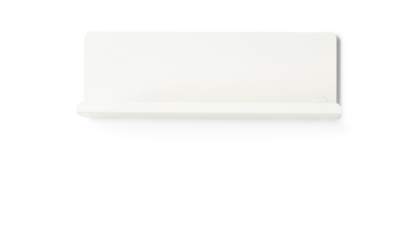 The Ledge Shelf - Mustard Made US Storage + Organization - Chalk - Large - HORNE