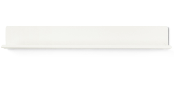 The Ledge Shelf - Mustard Made US Storage + Organization - Chalk - Large - HORNE