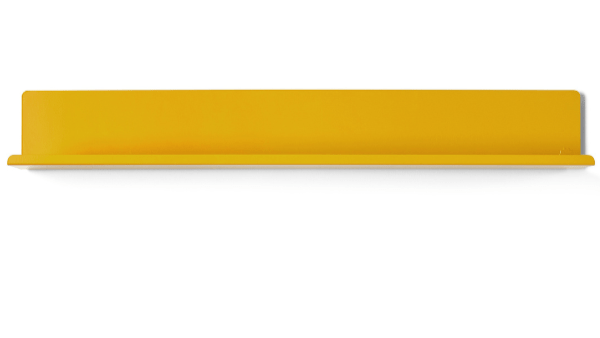 The Ledge Shelf - Mustard Made US Storage + Organization - Chalk - Large - HORNE