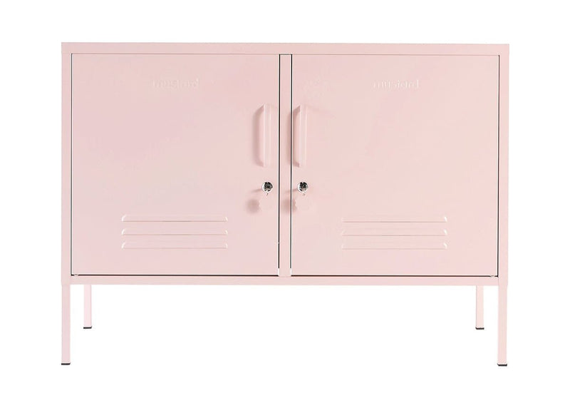 The Lowdown Cabinet - Mustard Made US Storage + Organization - Chalk - HORNE