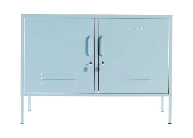 The Lowdown Cabinet - Mustard Made US Storage + Organization - Chalk - HORNE