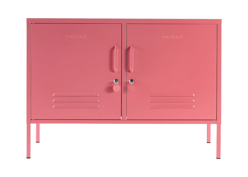 The Lowdown Cabinet - Mustard Made US Storage + Organization - Chalk - HORNE