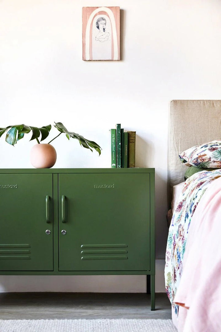 The Lowdown Cabinet - Mustard Made US Storage + Organization - Butter - HORNE
