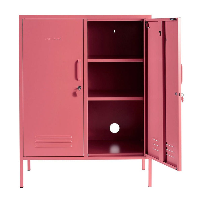 The Midi Cabinet - Mustard Made US Storage + Organization - Berry - HORNE