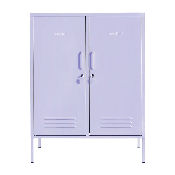 The Midi Cabinet - Mustard Made US Storage + Organization - Lilac - HORNE