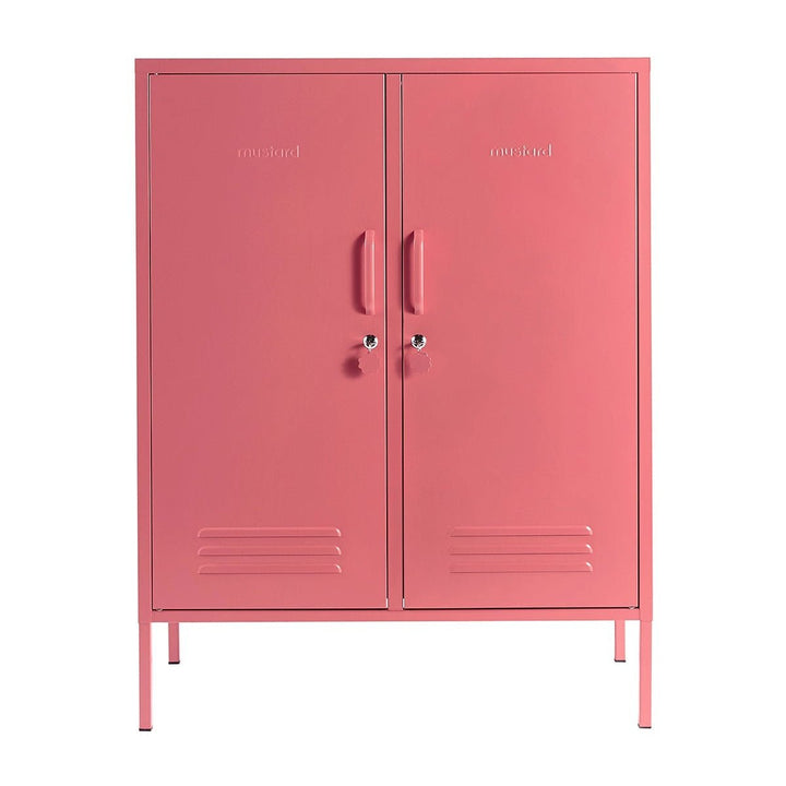 The Midi Cabinet - Mustard Made US Storage + Organization - Berry - HORNE