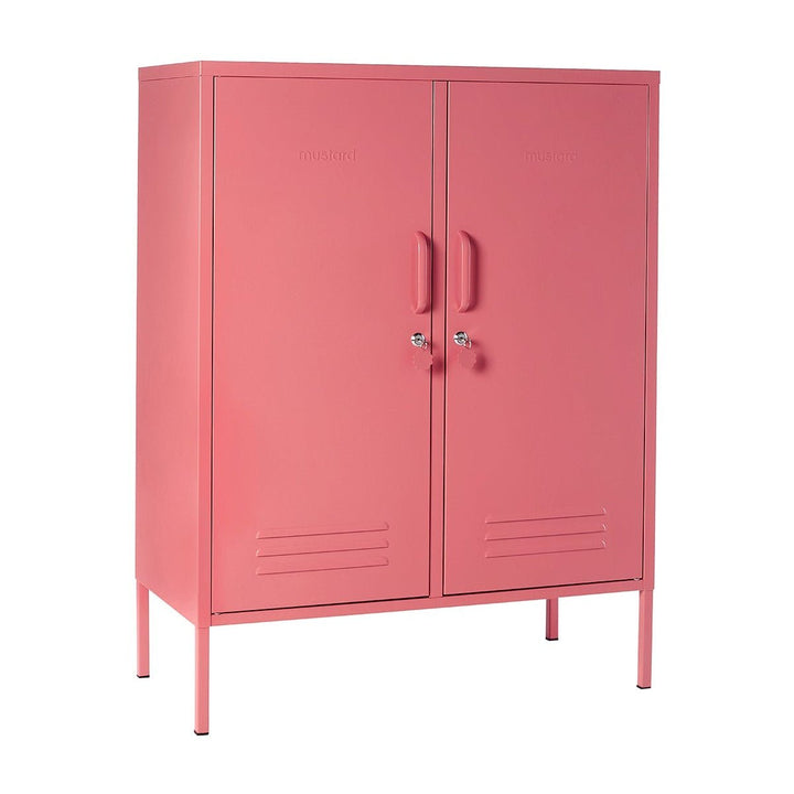 The Midi Cabinet - Mustard Made US Storage + Organization - Berry - HORNE