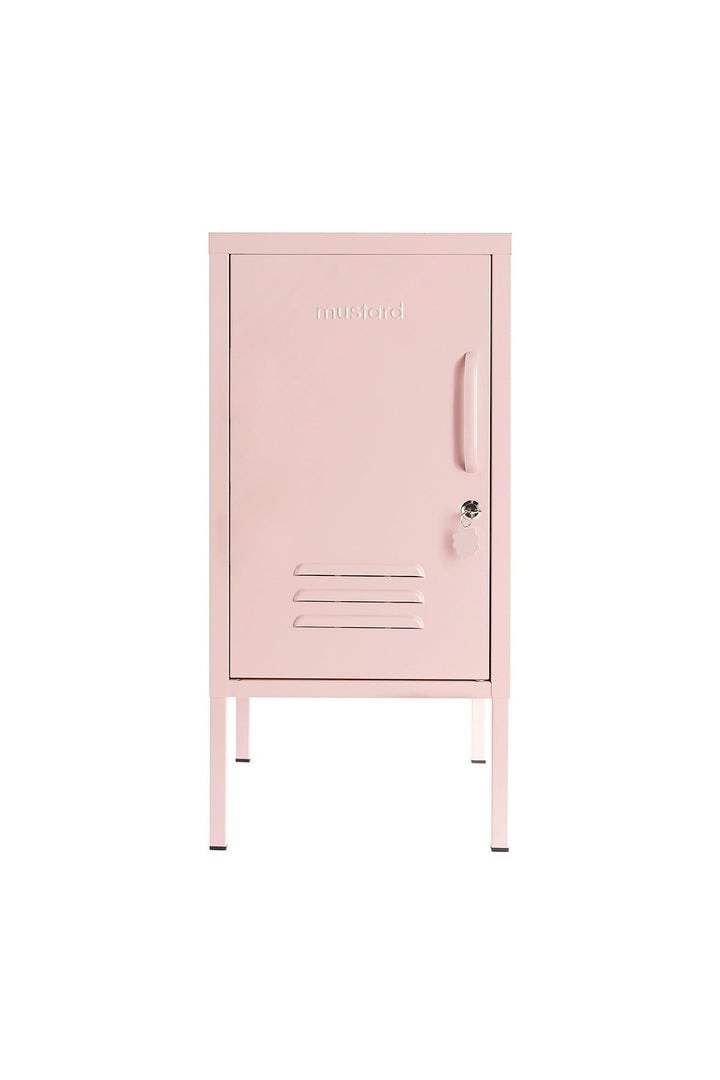 The Shorty Locker - Mustard Made Storage + Organization - Blush - Left - HORNE
