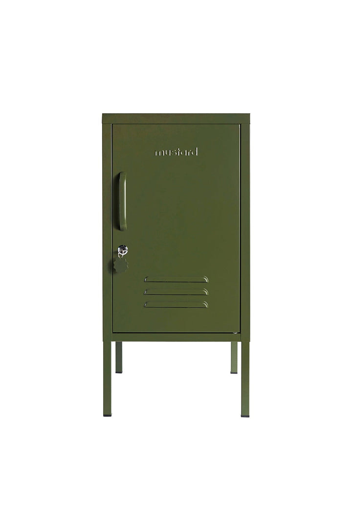 The Shorty Locker - Mustard Made Storage + Organization - Olive - Right - HORNE
