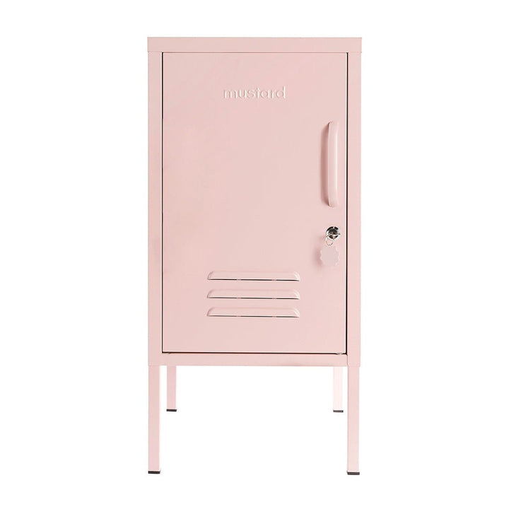 The Shorty Locker - Mustard Made US Storage + Organization - Berry - Left - HORNE