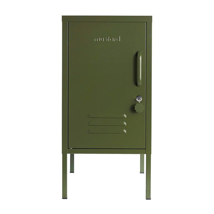 The Shorty Locker - Mustard Made US Storage + Organization - Poppy - Left - HORNE