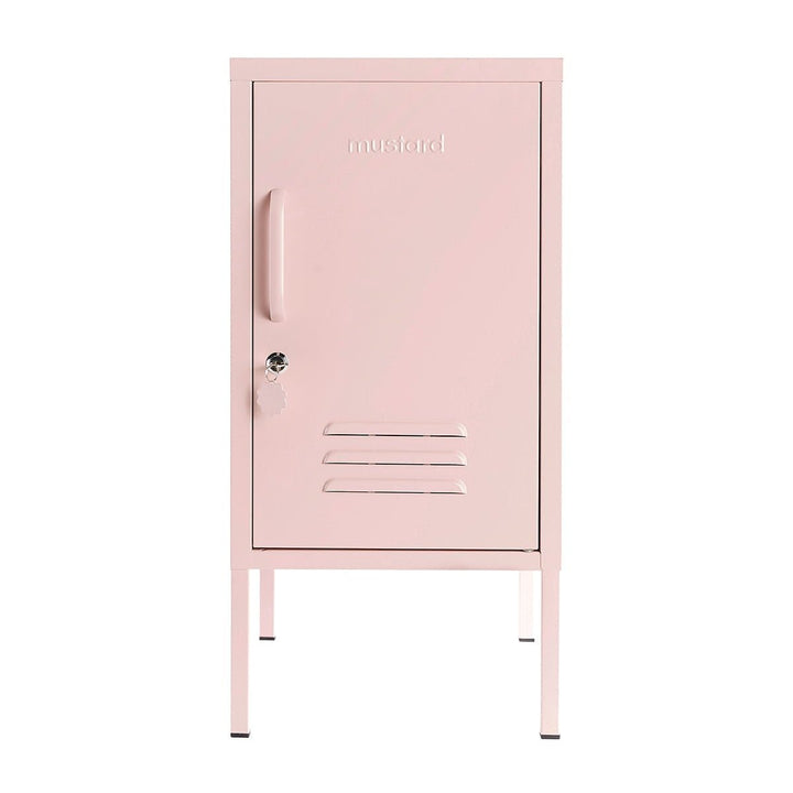 The Shorty Locker - Mustard Made US Storage + Organization - Berry - Left - HORNE