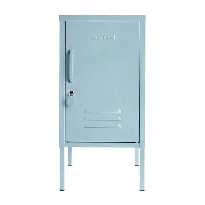 The Shorty Locker - Mustard Made US Storage + Organization - Ocean - Right - HORNE